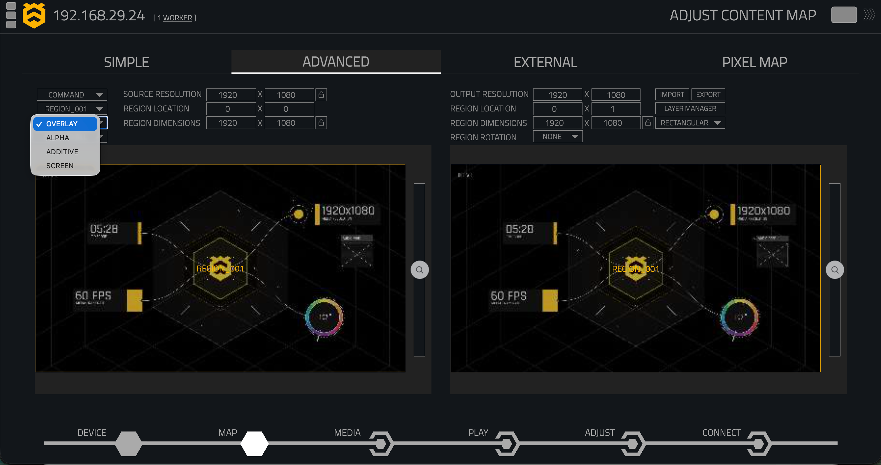 Advanced Mapping Blend Modes