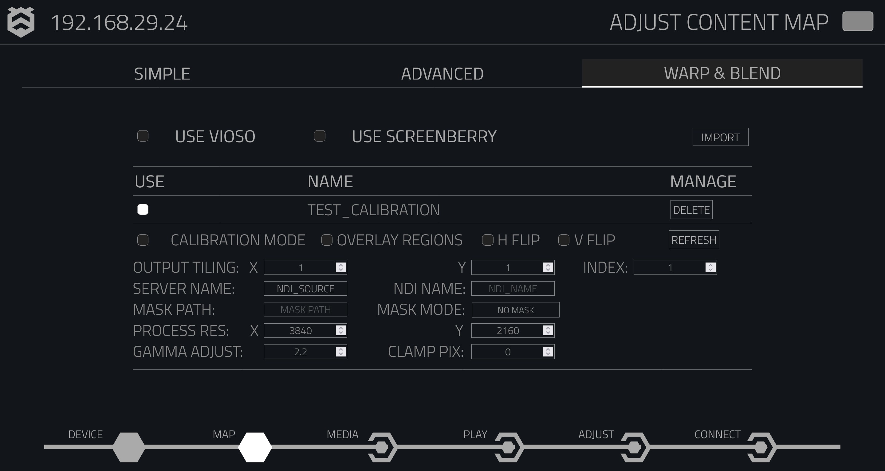 Screenberry UI