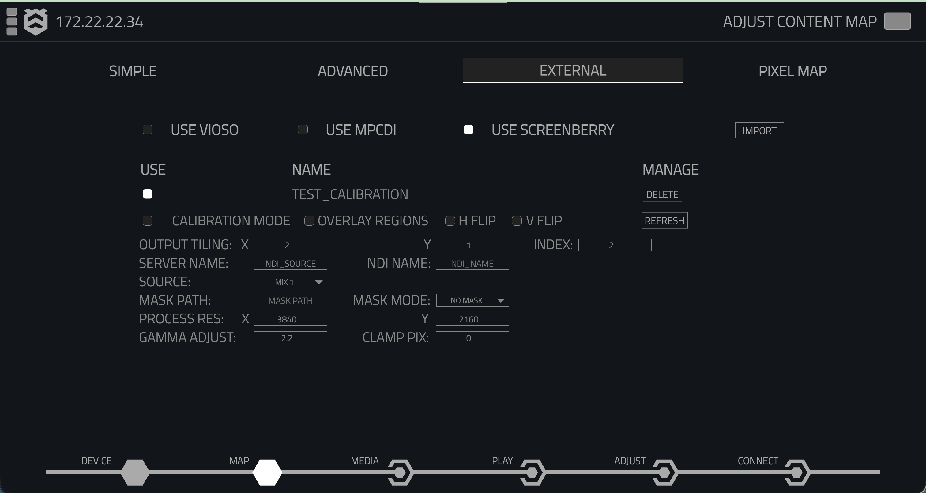 Screenberry UI