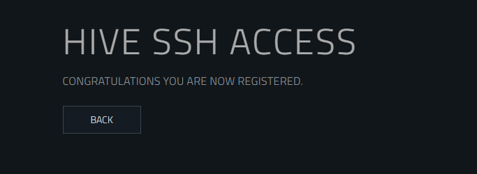 SSH Access Success