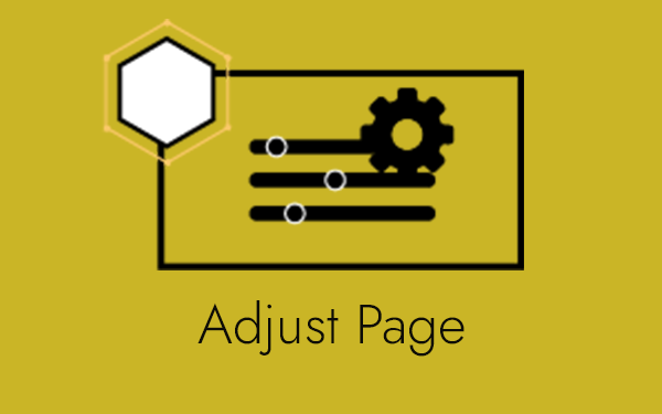 The Adjust Page