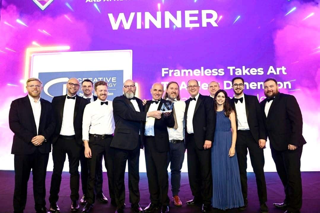 Frameless London wins AV Award